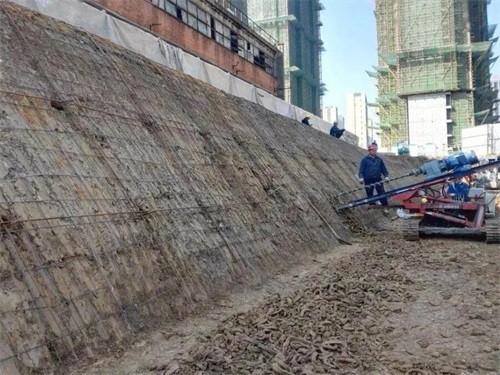 榆阳建筑边坡支护