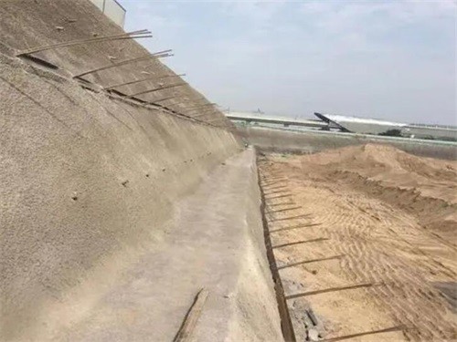 榆阳河道边坡加固